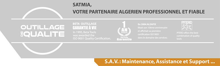 Satmia Outillage de qualité